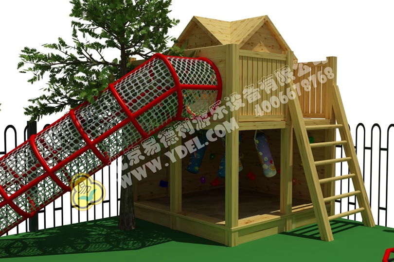 戶外兒童鉆網游樂設備