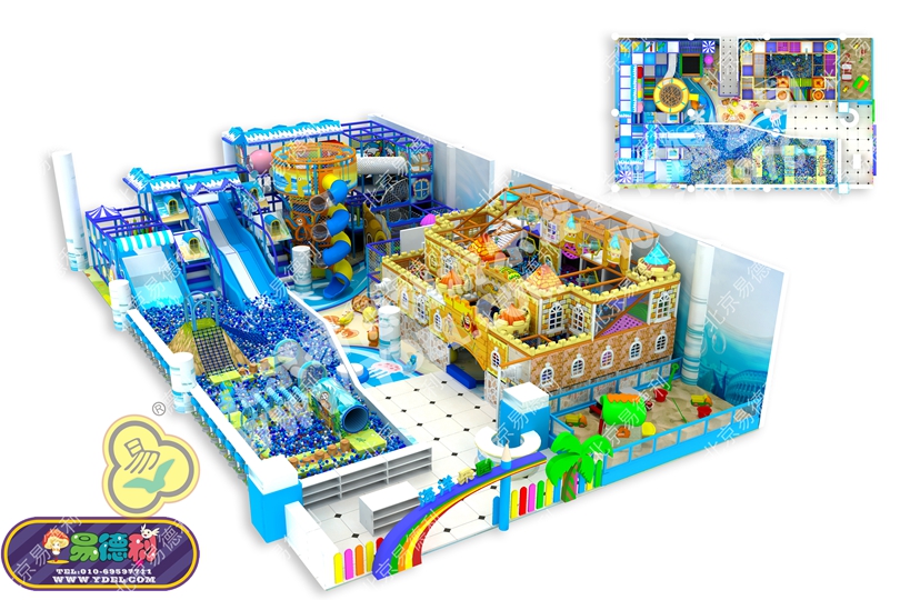 海南漳州海洋系列淘氣堡設(shè)備