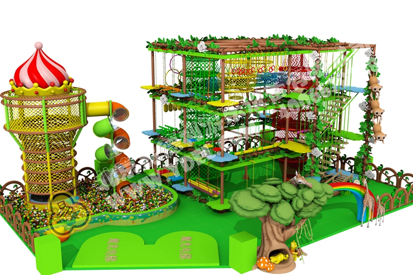 多層室內運動主題運動公園