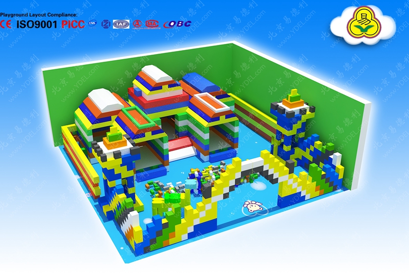 小型積木樂園設備