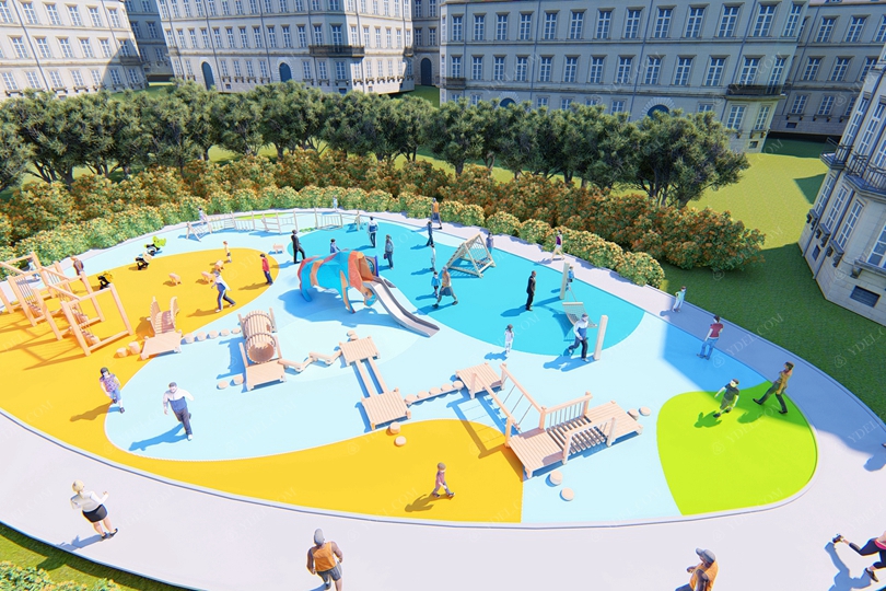 社區(qū)兒童綜合游樂(lè)設(shè)備