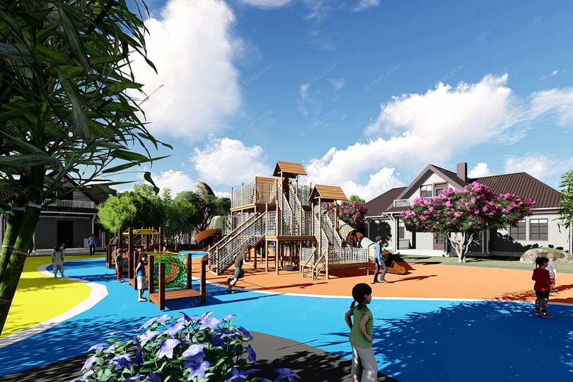 社區(qū)戶外非標定制游樂設備