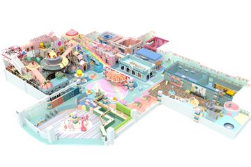 繽紛馬卡龍色淘氣堡設備