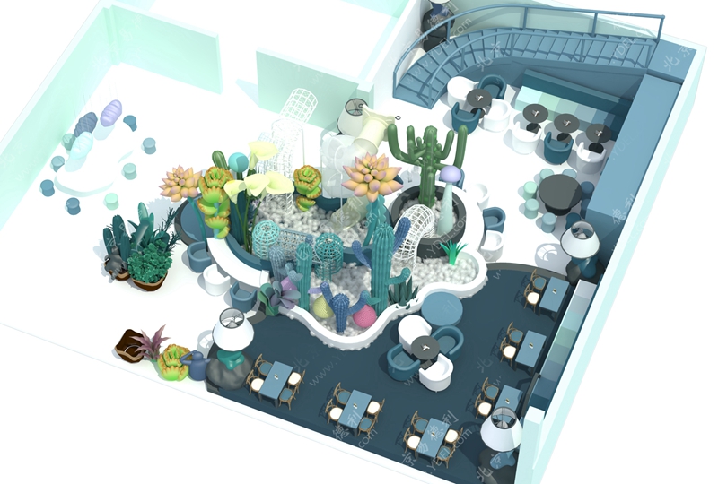 室內(nèi)親子餐廳樂園